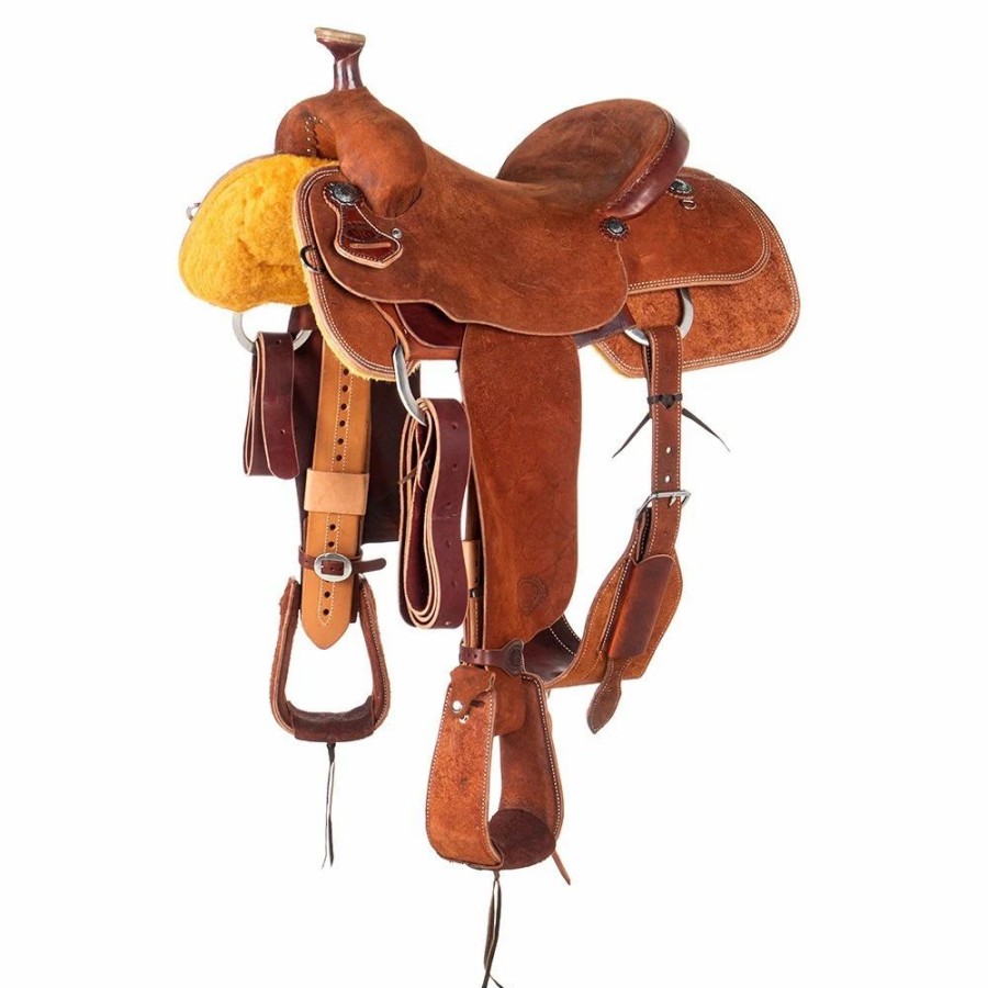 * Nrs Competitors Nrs Competitor Full Rough Out Chestnut Team Roper | Roping Saddles