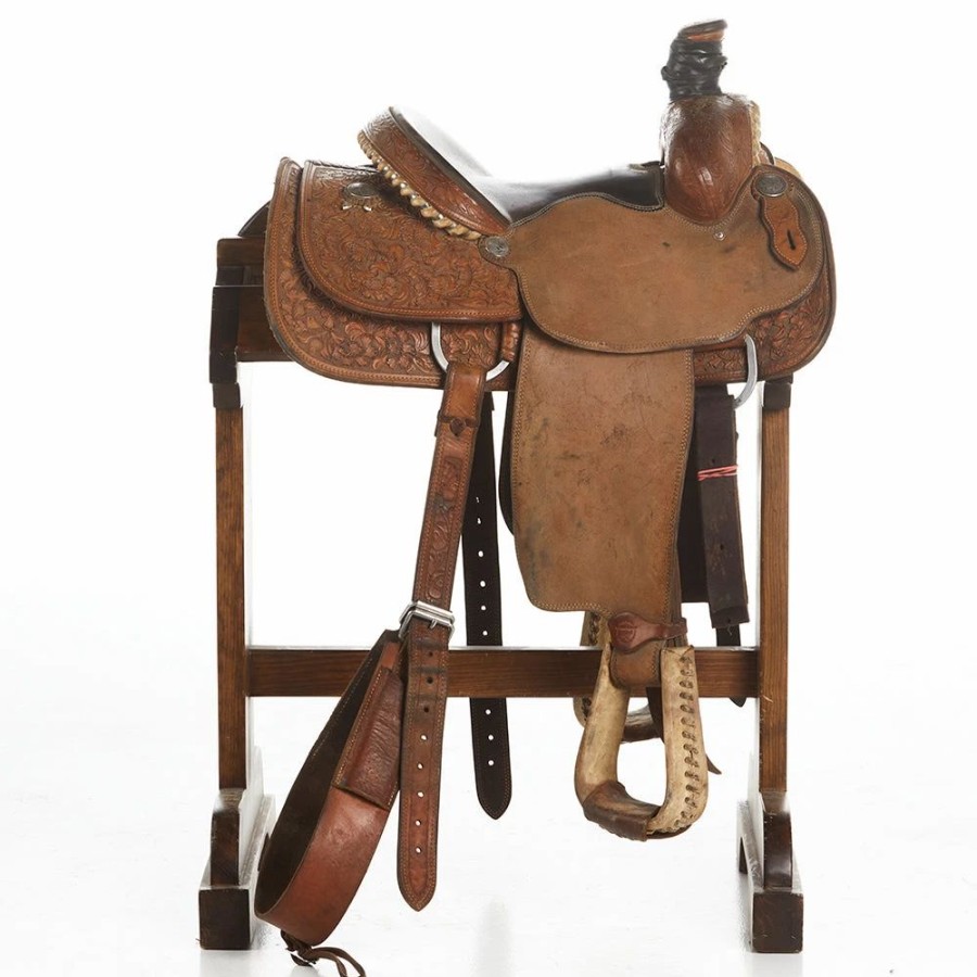 * Nrs Used 13In Upfront Calf Roper | Roping Saddles