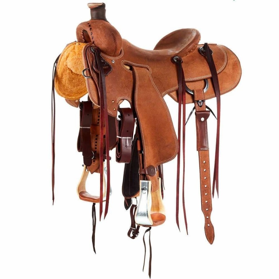 * Nrs Competitors Nrs Competitor Series Heavy Oil Roughout Ranch Roping Saddle | Ranch Saddles