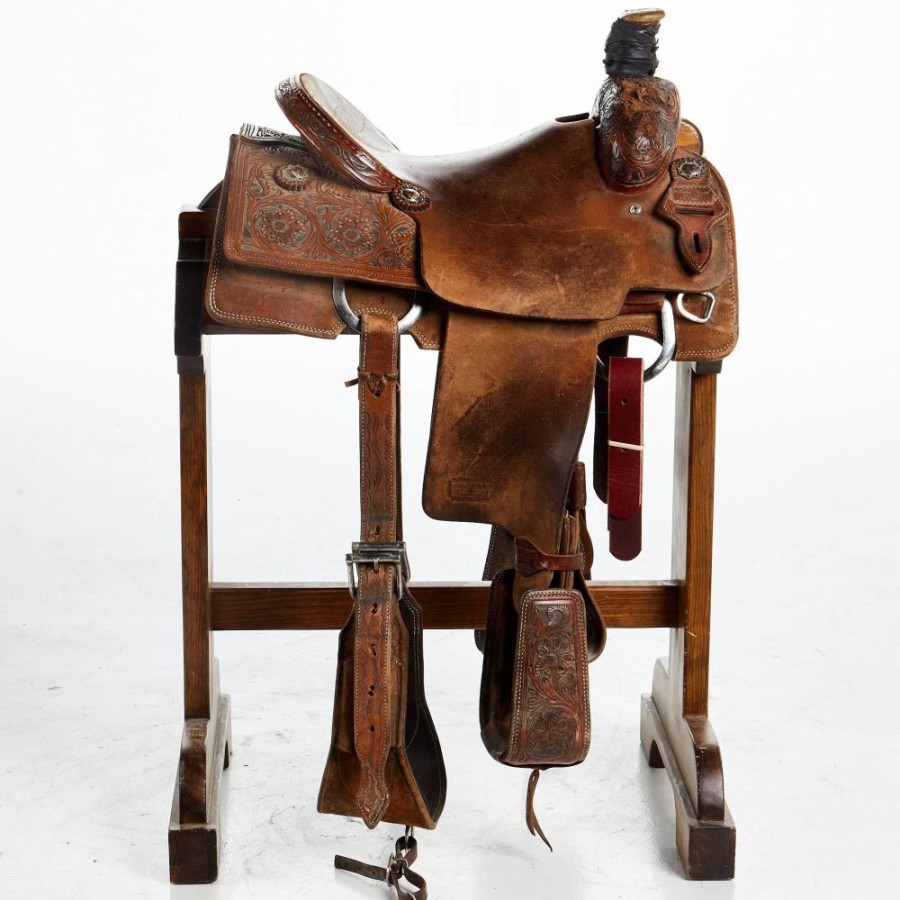 * Nrs Used 15In Trent Ward Team Roper | Roping Saddles