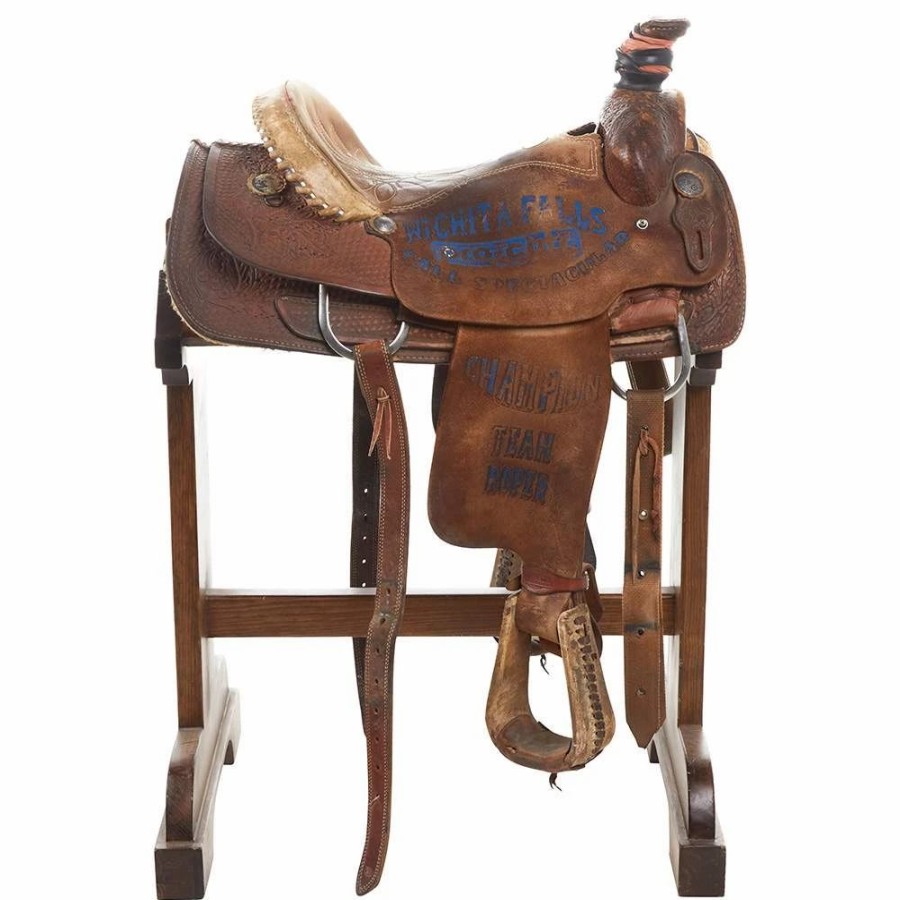 * Nrs Used 15.5In Double J Saddlery Team Roper | Roping Saddles