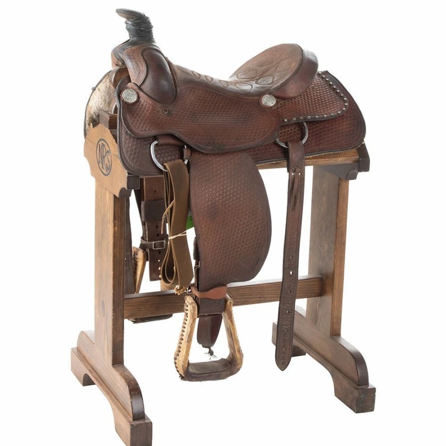 * Nrs Used 15In Hereford Saddlery Team Roper | Roping Saddles