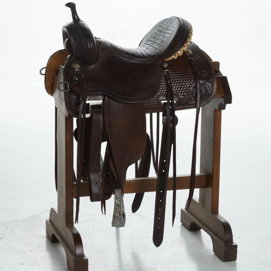 * Nrs Used 15In Martin Crown C Barrel Saddle | Barrel Racing Saddles