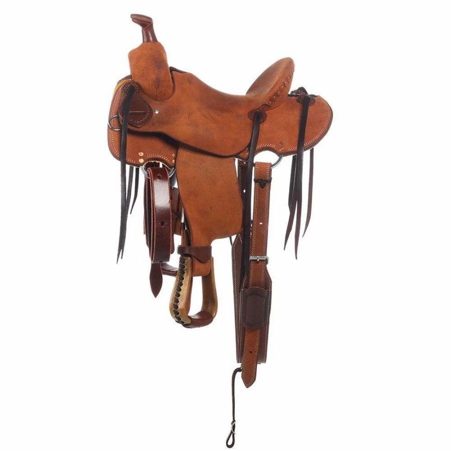 * Nrs Strip Down Ranch Youth Saddle Heavy Oil | Youth Saddles