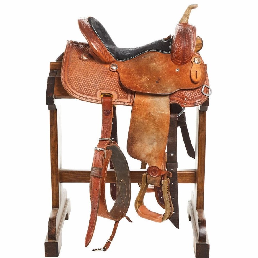 * Nrs Used 14.5In Hawkwood Barrel Saddle | Barrel Racing Saddles