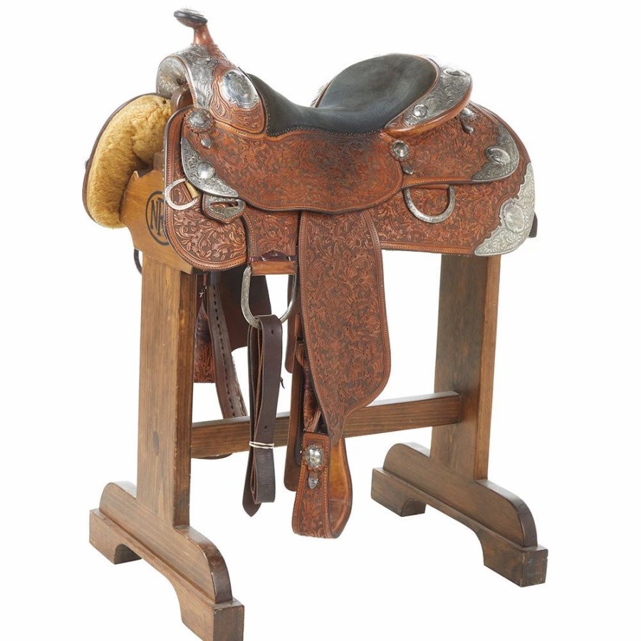 * Nrs Used 15.5In Silver Mesa Pleasure Saddle | Trail Saddles