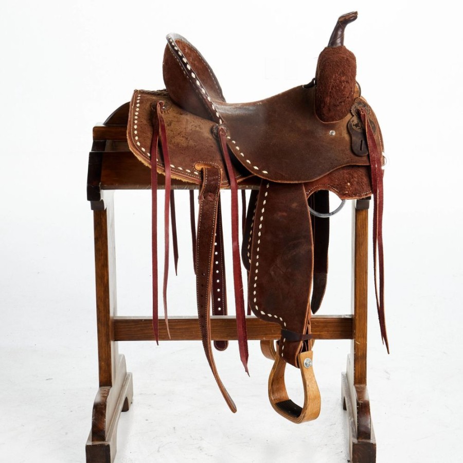 * Nrs Used 14.5In Sts Saddlery Barrel Saddle | Barrel Racing Saddles