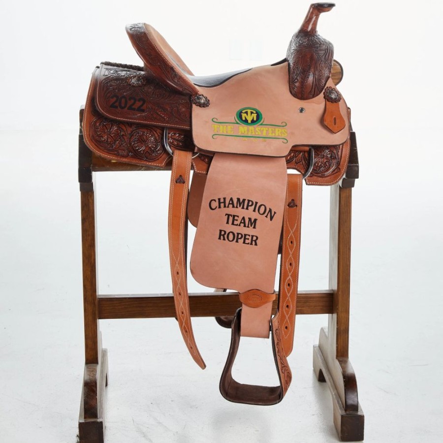 * Nrs Used 14.5In Rio Saddlery Trophy Team Roper | Roping Saddles