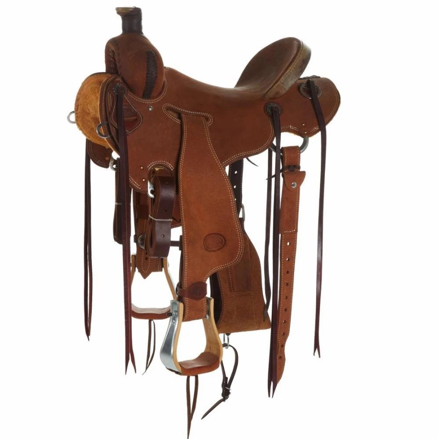 * Nrs Competitors Competitor Series Heavy Oil Roughout Strip Down Ranch Roping Saddle Custom Tree | Ranch Saddles