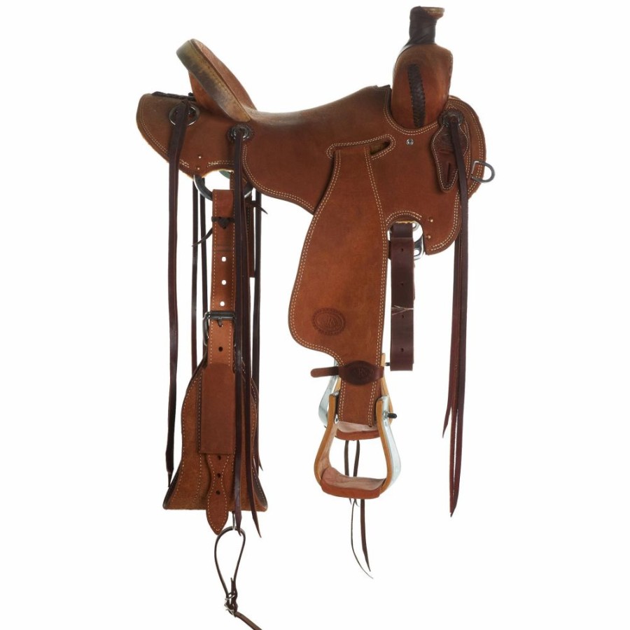 * Nrs Competitors Competitor Series Heavy Oil Roughout Strip Down Ranch Roping Saddle Custom Tree | Ranch Saddles