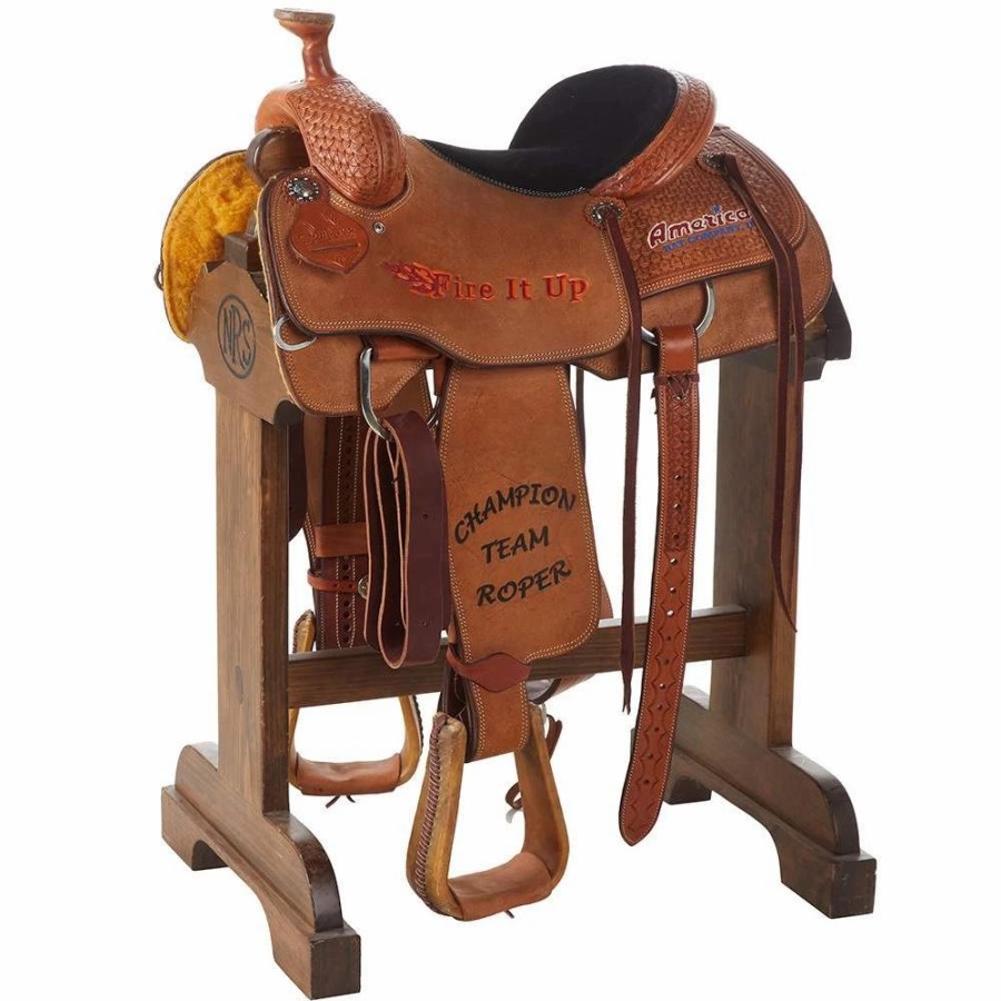 * Nrs Used 15In Scott Thomas Trophy Team Roper | Roping Saddles