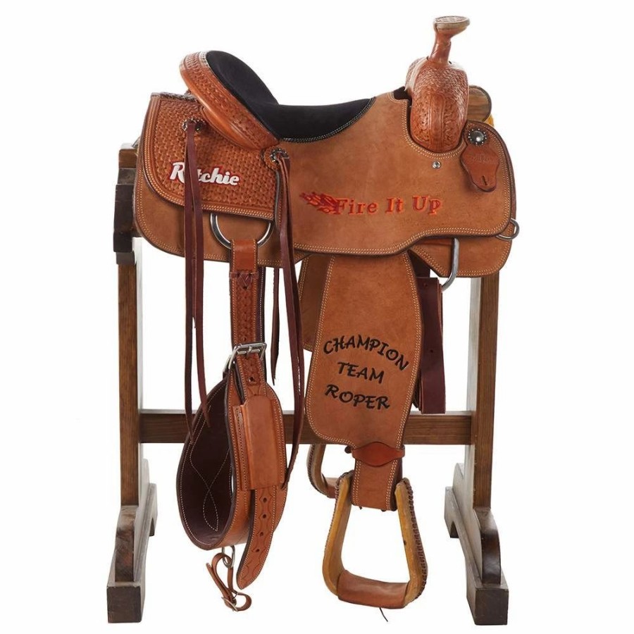 * Nrs Used 15In Scott Thomas Trophy Team Roper | Roping Saddles