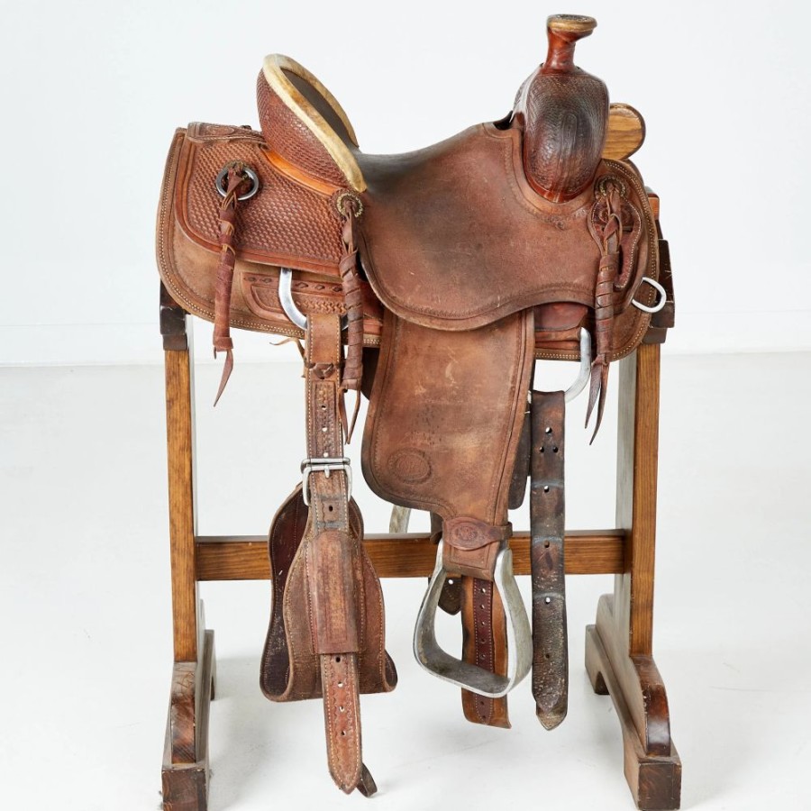 * Used 14.5In Nrs Competitor Series Olin Young Ranch Roper | Ranch Saddles