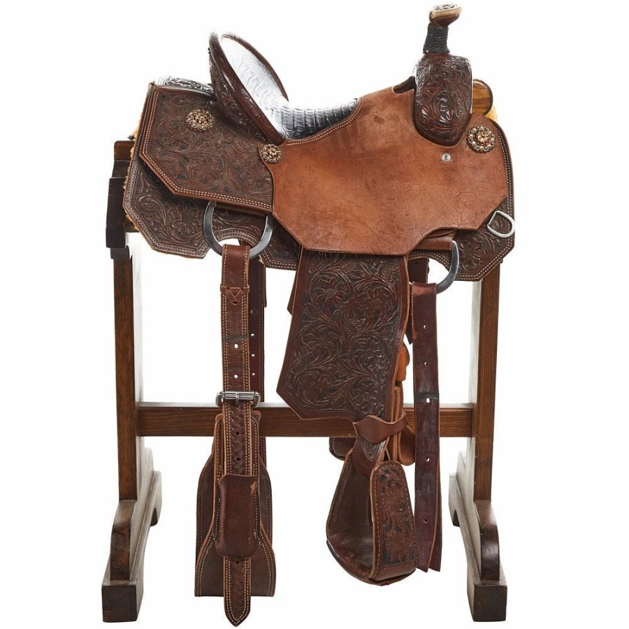 * Nrs Used 14In 4Given Saddlery Team Roper | Roping Saddles