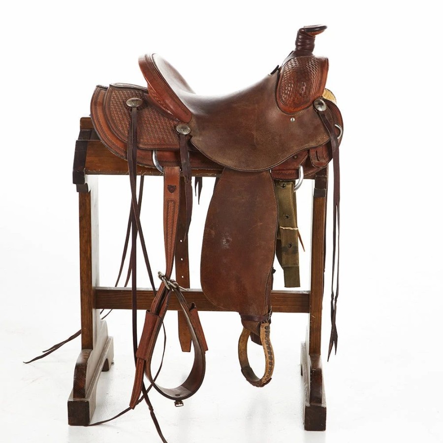 * Nrs Used 14In Douglas Krause Ranch Roper | Ranch Saddles