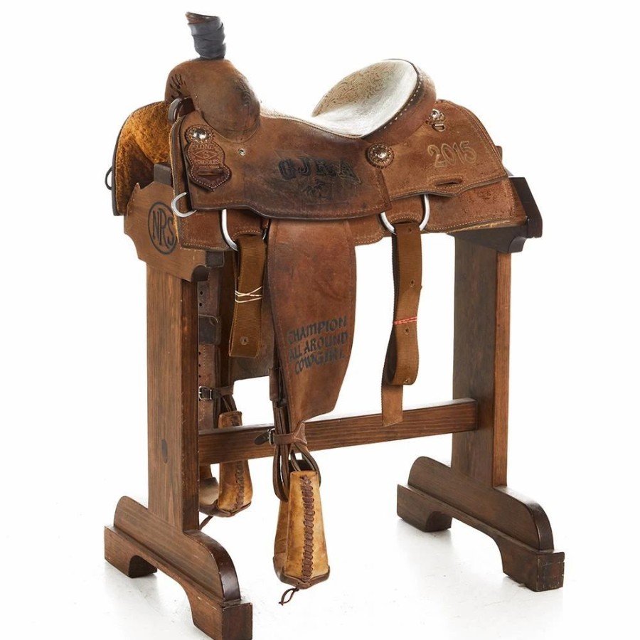 * Nrs Used 13.5In Slone Trophy Calf Roper | Roping Saddles