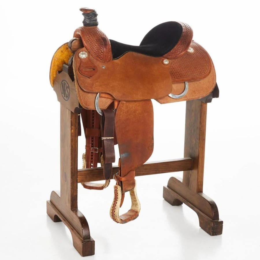 * Nrs Used 15In Cactus Saguaro Team Roper | Roping Saddles