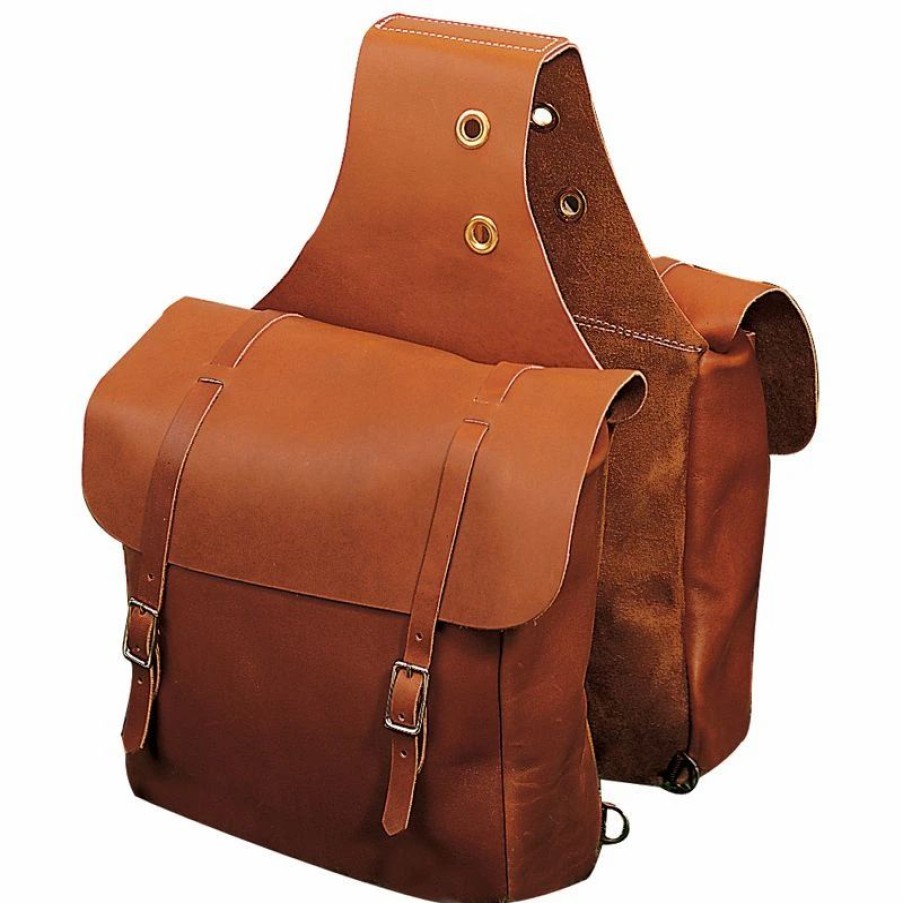 * Weaver Leather Chap Leather Saddle Bag | Trail Saddles