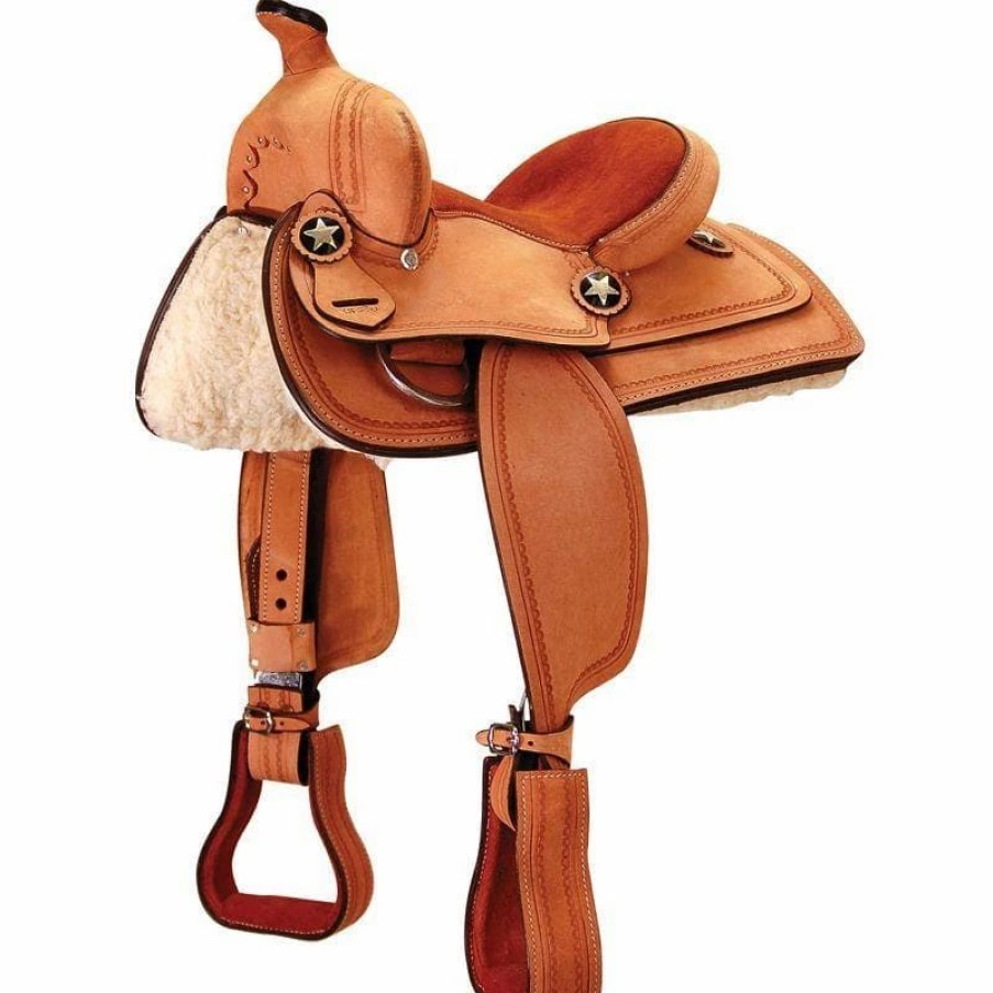 * Tough-1 Jt International Bob Cat 12 In Youth Pleasure Saddle | Youth Saddles