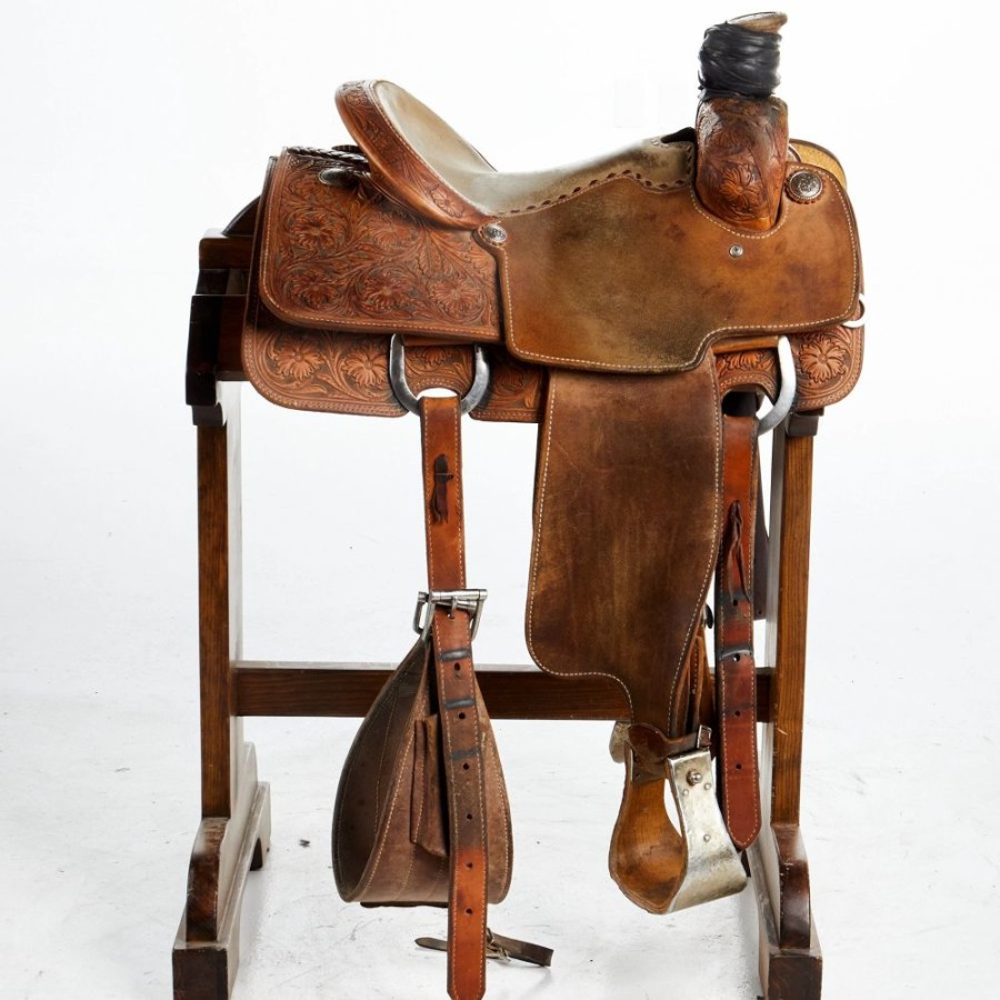 * Nrs Used 14.5In Swan Saddlery Team Roper | Roping Saddles