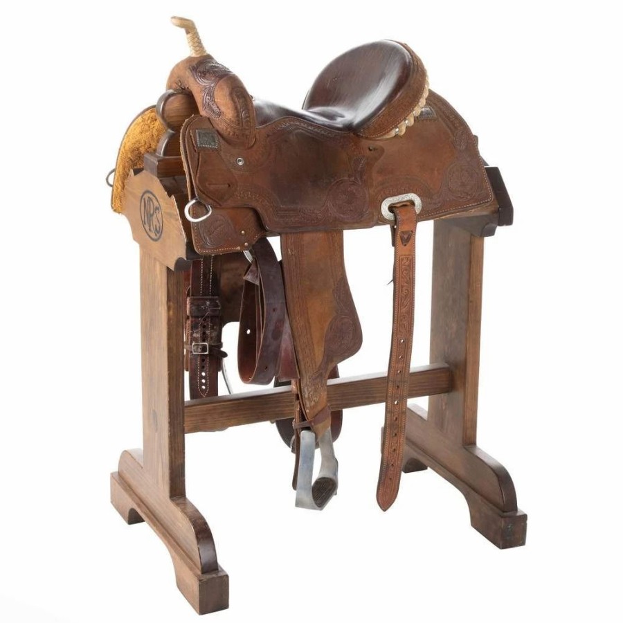 * Nrs Used 14 Inch Star Of Texas Barrel Saddle | Barrel Racing Saddles