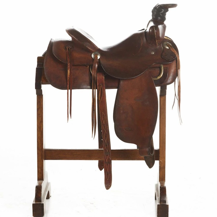 * Nrs Used 15.5In Olsen Stelzer Ranch Roper | Ranch Saddles