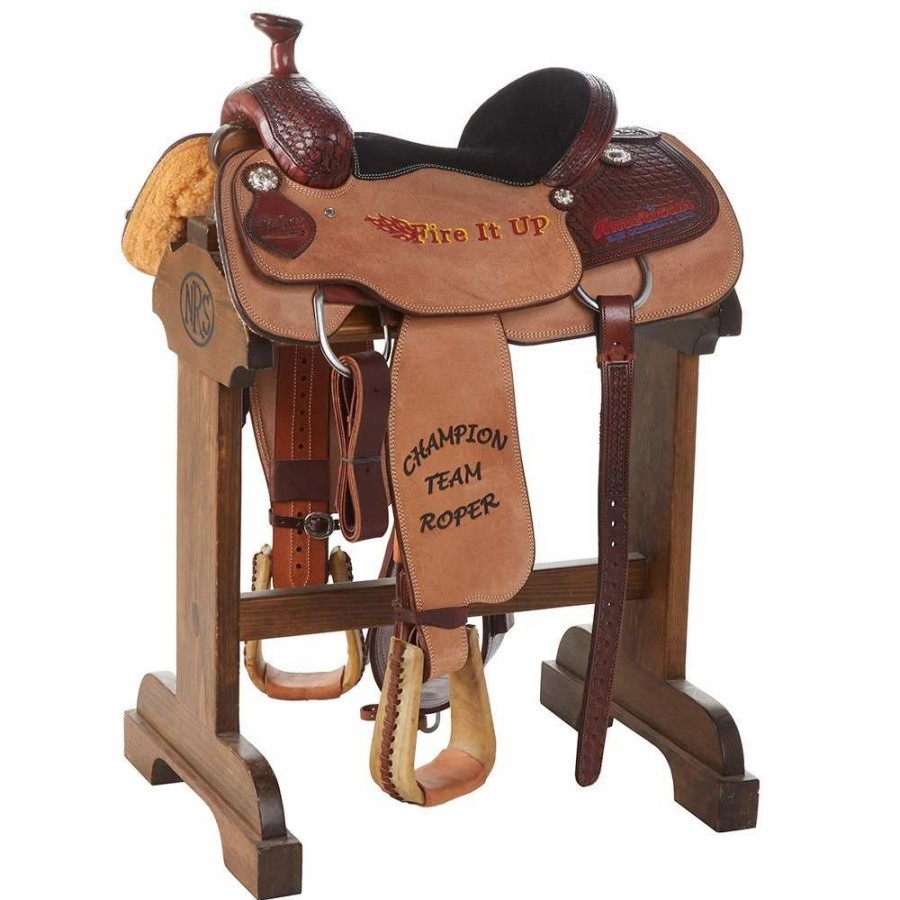 * Nrs Used 14.5In Scott Thomas Trophy Team Roper | Roping Saddles