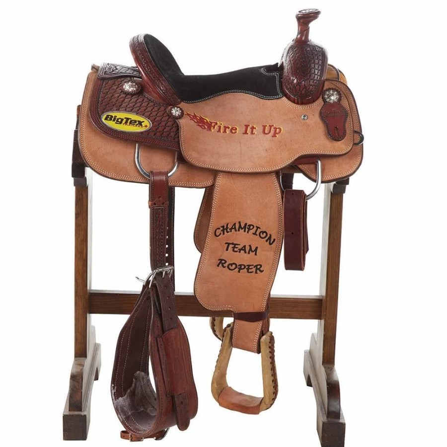 * Nrs Used 14.5In Scott Thomas Trophy Team Roper | Roping Saddles