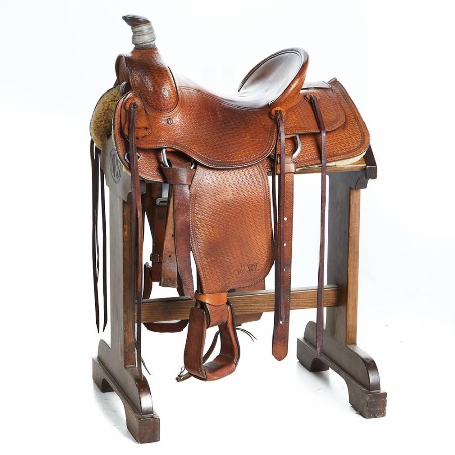 * Nrs Used 15.5In Macpherson Ranch Roper | Ranch Saddles