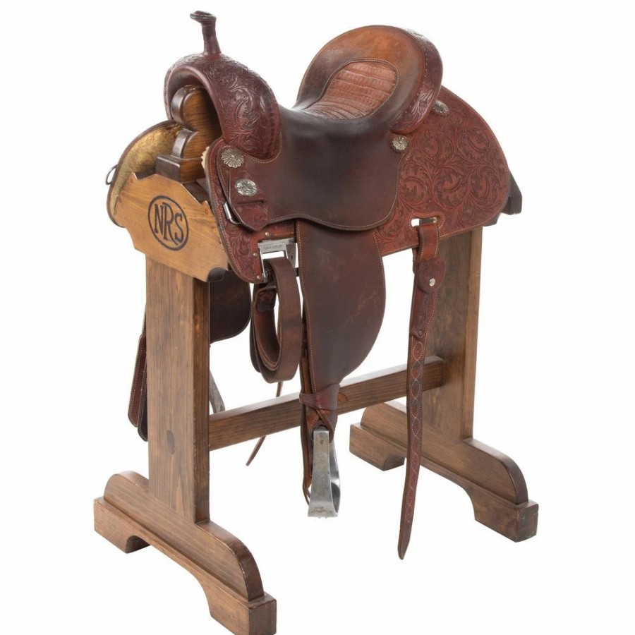 * Nrs Used 14.5In Martin Crown C Barrel Saddle | Barrel Racing Saddles