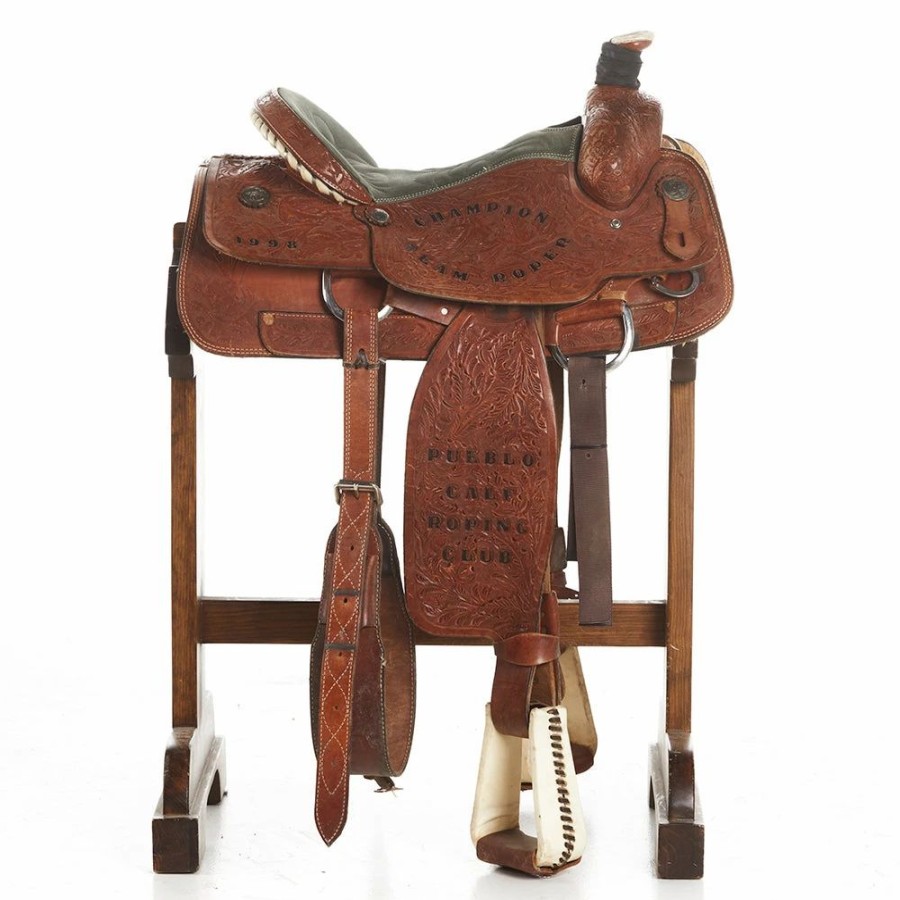 * Nrs Used 16In Cowboy Tuff Team Roper | Roping Saddles