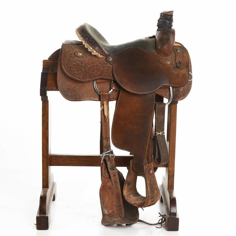 * Nrs Used 14.5In Cactus Saddlery Team Roper | Roping Saddles