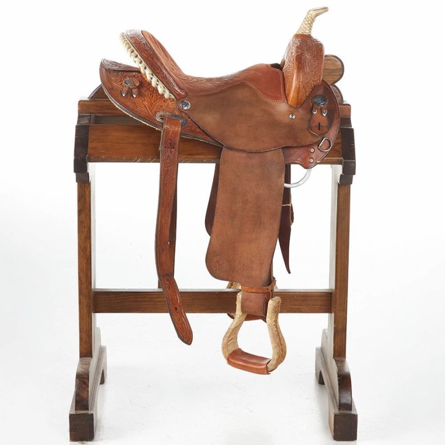 * Nrs Used 14.5In Circle Y Martha Josey Barrel Saddle | Barrel Racing Saddles