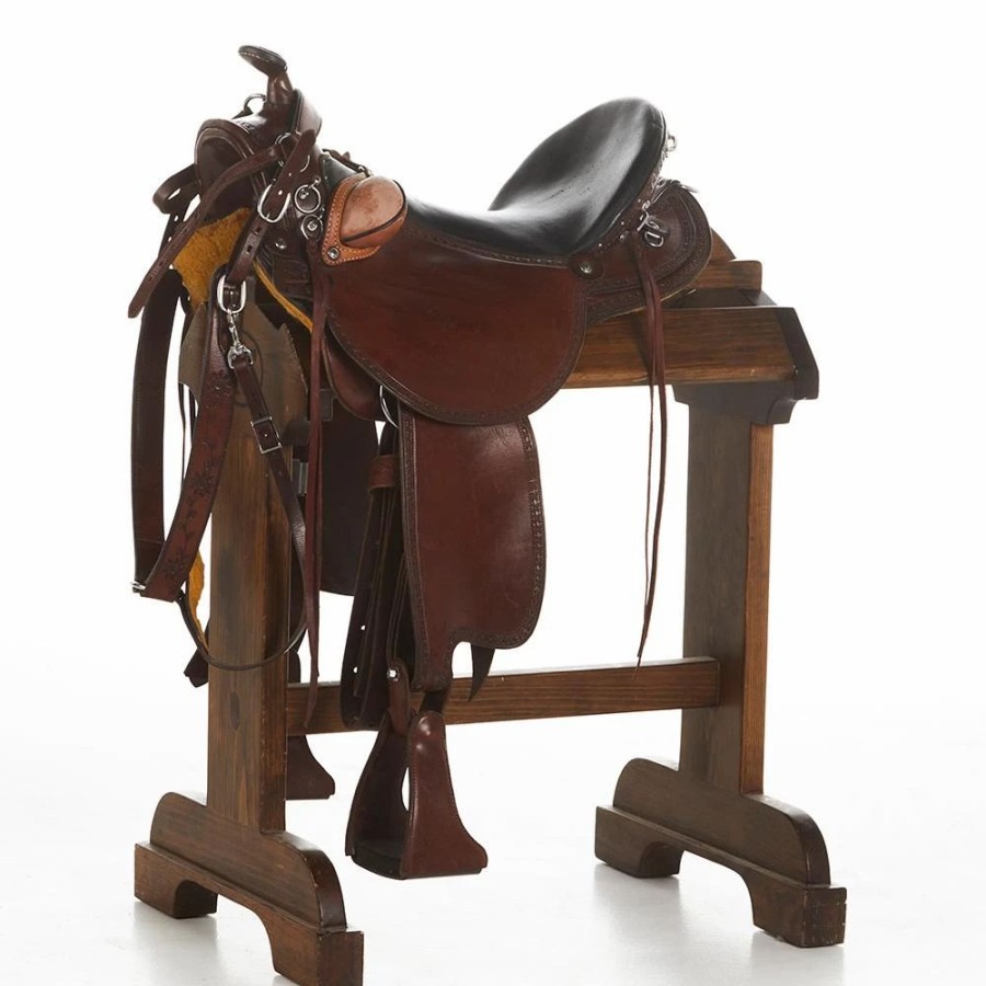 * Nrs Used 17In Double Creek Henry Miller Trail Saddle | Trail Saddles