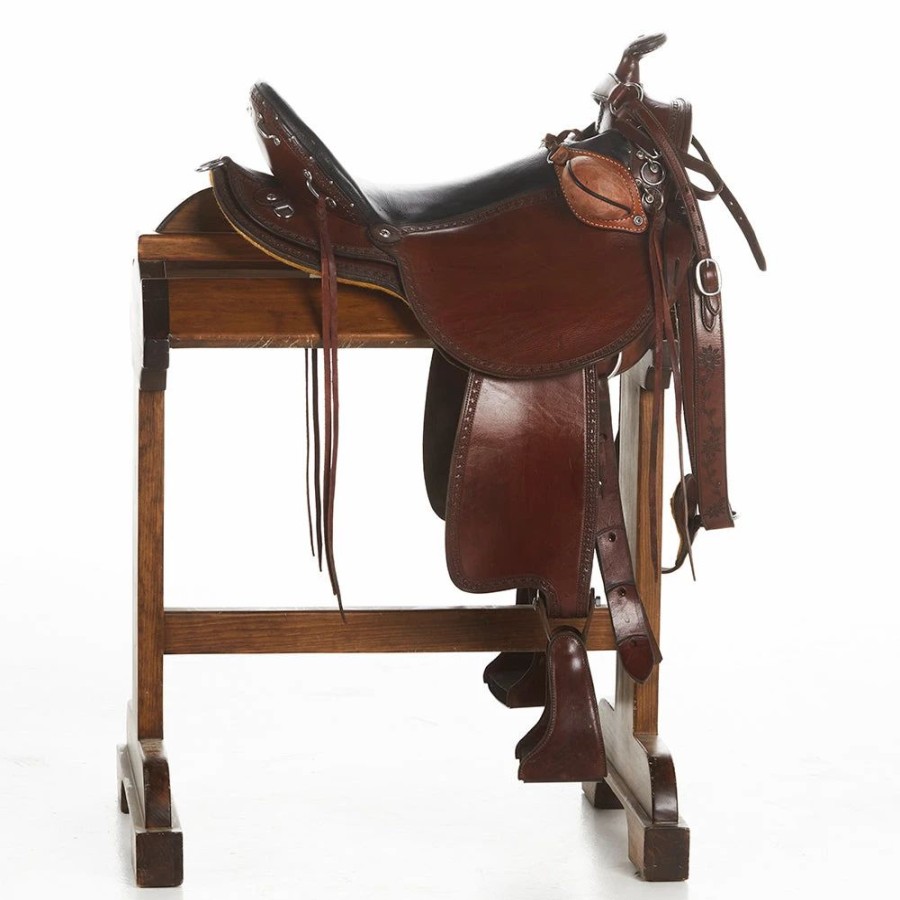 * Nrs Used 17In Double Creek Henry Miller Trail Saddle | Trail Saddles