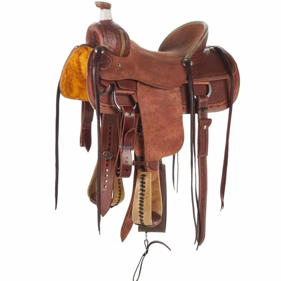 * Nrs 1/2 Breed Geometric Heavy Oil Team Roper | Roping Saddles