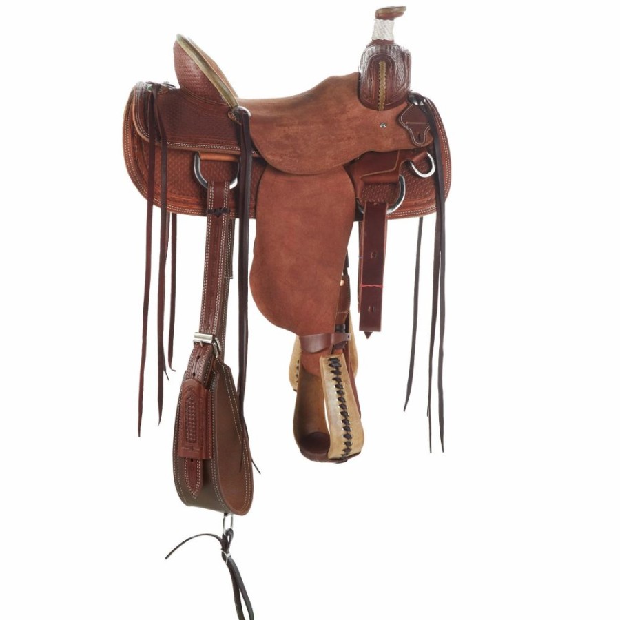 * Nrs 1/2 Breed Geometric Heavy Oil Team Roper | Roping Saddles