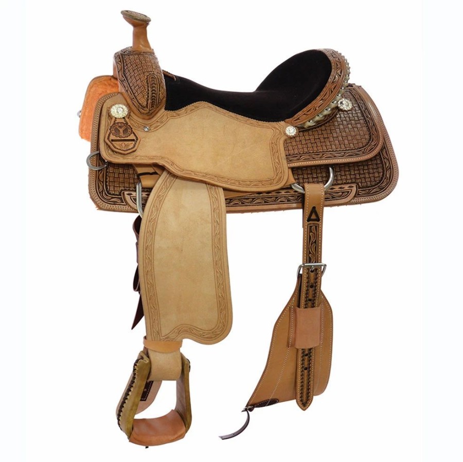 * Circle Y Saddlery Circle Y Briscoe 15.5In. Team Roper | Roping Saddles