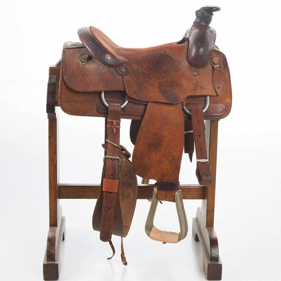 * Nrs Used 15.5In Chris Packard Ranch Roper | Ranch Saddles