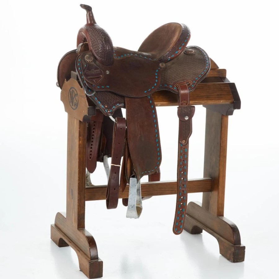 * Nrs Used 13.5In Scott Thomas Barrel Saddle | Barrel Racing Saddles