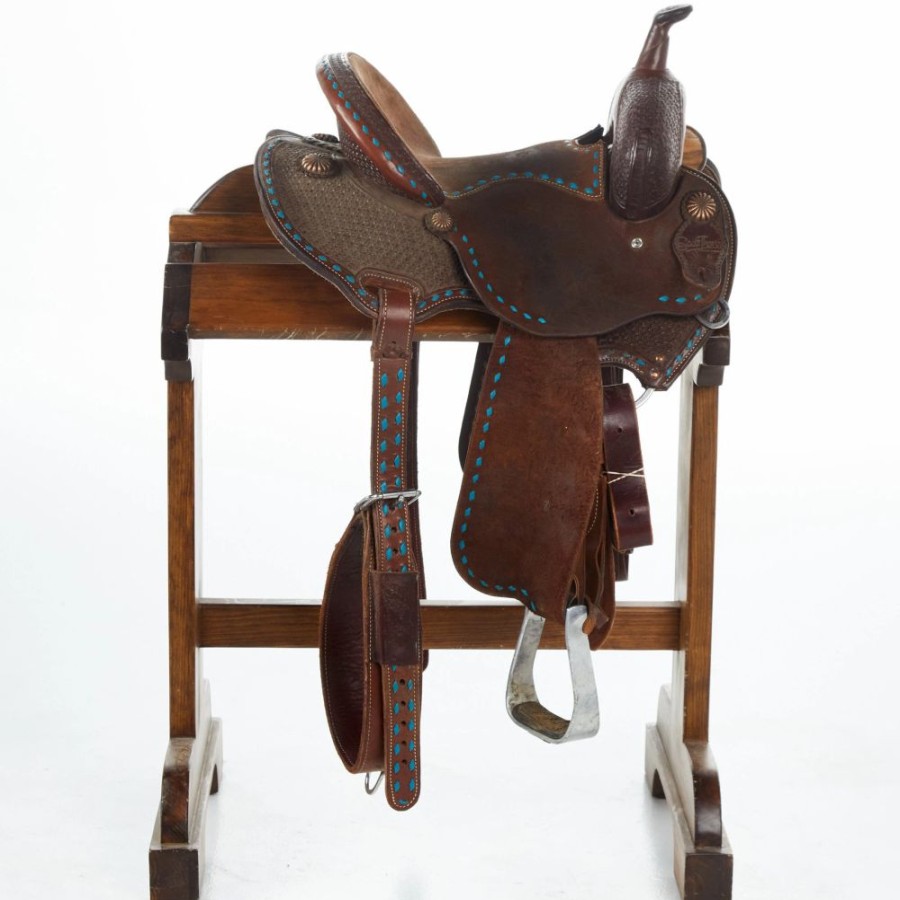 * Nrs Used 13.5In Scott Thomas Barrel Saddle | Barrel Racing Saddles