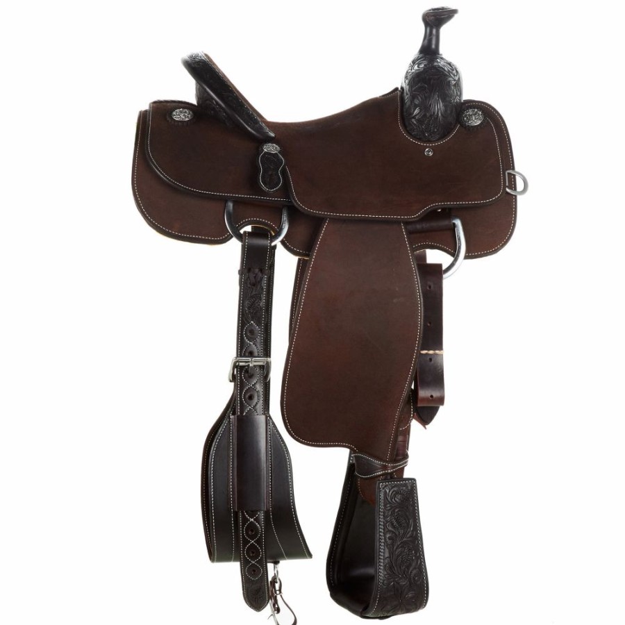 * Martin Saddlery Chocolate 1/8 Breed Team Roper | Roping Saddles