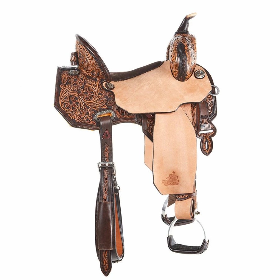 * Reinsman Martha Josey Cash Rancher 14 1/2 Inch Barrel Saddle | Barrel Racing Saddles