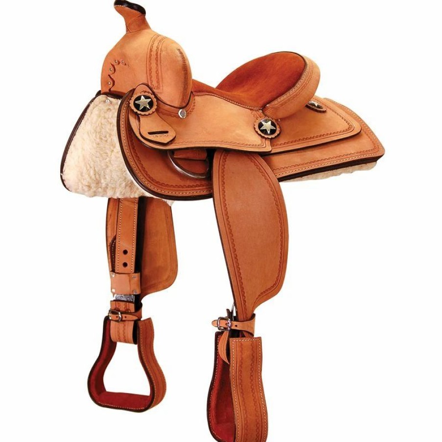 * Tough-1 Jt International Bob Cat Youth Pleasure Saddle | Youth Saddles