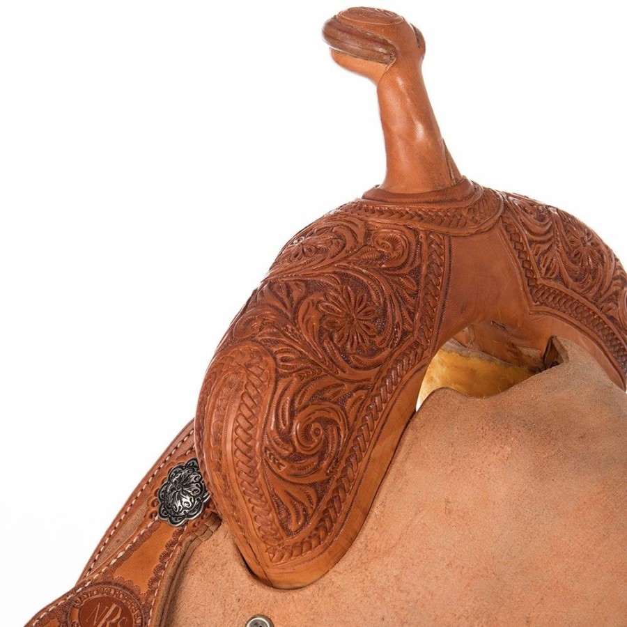 * Nrs Competitors Nrs Competitor 1/2 Breed Sunflower Barrel Saddle | Barrel Racing Saddles