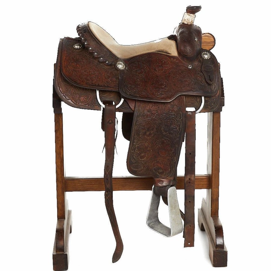 * Nrs Used 14In. Ken`S Custom Calf Roper | Roping Saddles