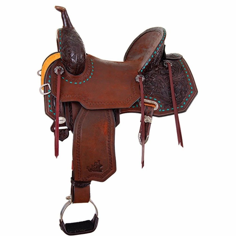 * Circle Y Saddlery Martha Josey Cash Maverick Barrel Saddle | Barrel Racing Saddles