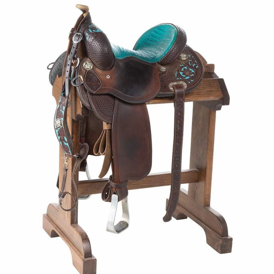 * Nrs Used 14In. Cactus Barrel Saddle | Barrel Racing Saddles