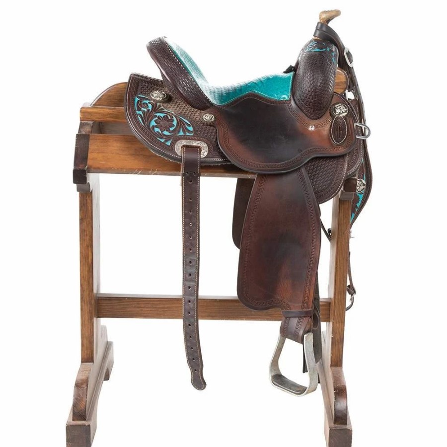 * Nrs Used 14In. Cactus Barrel Saddle | Barrel Racing Saddles