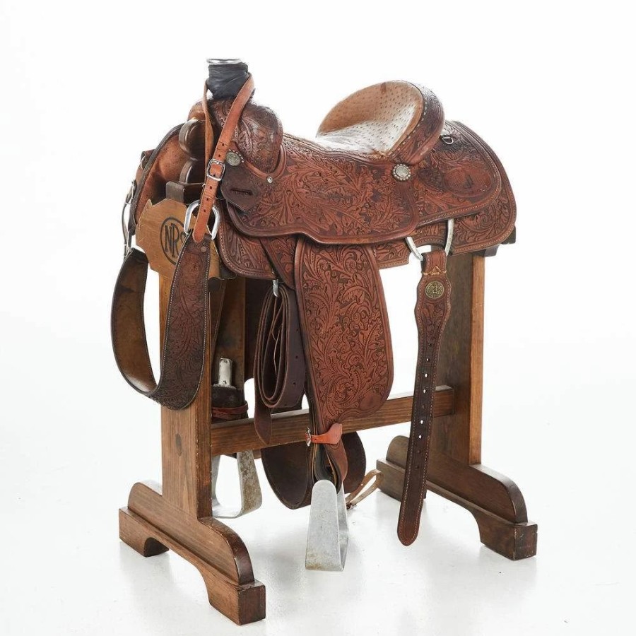 * Nrs Used 14In Double J Team Roper | Roping Saddles